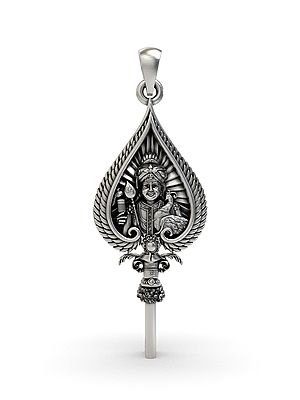 Vel Pendant with Raja Alangaram Face Pendant