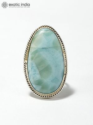 Larimar Gemstone Ring