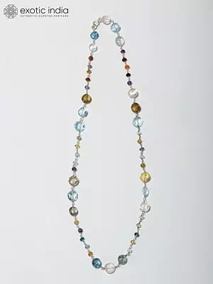 Faceted Multi Stone Necklace