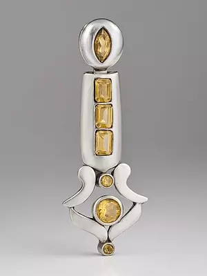 Faceted Gemstone Pendant