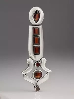 Faceted Gemstone Pendant