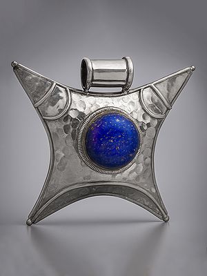 Lapis Lazuli Shield Pendant
