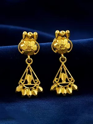 Floral Dangle Earrings