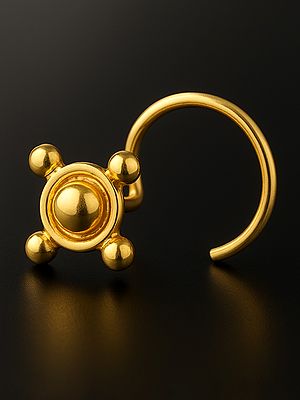 Multi-Grains Nose Pin