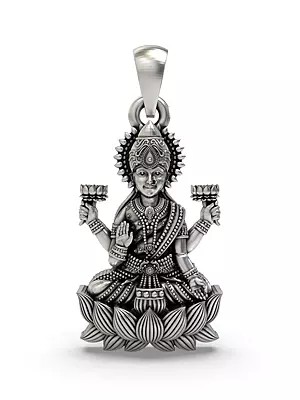 Blessing Goddess Lakshmi Pendant