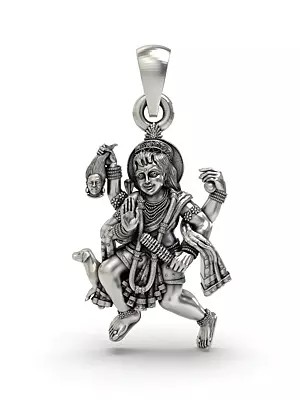 Batuk Bhairava Sterling Silver Pendant