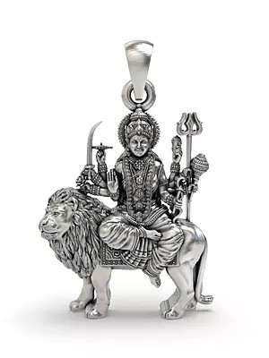 Ambe Maa (Goddess Durga) Pendant