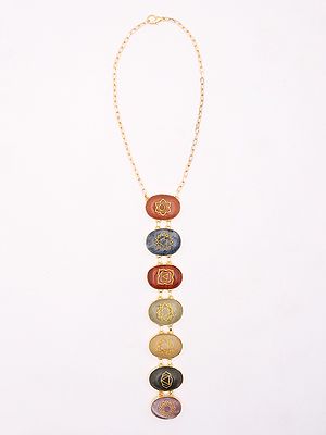 Seven Chakra Statement Necklace