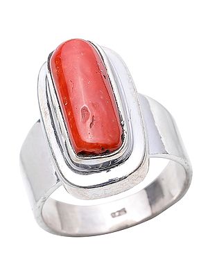 Coral Ring | Coral Stone Jewelry