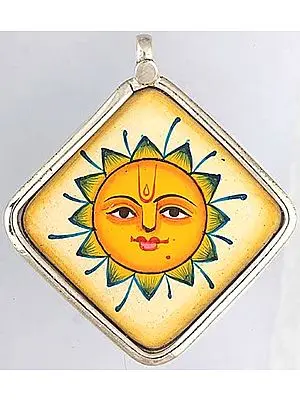 Lord Surya Pendant - Sterling Silver