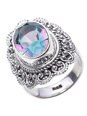 Mystic Topaz Ring | Sterling Silver Finger Rings