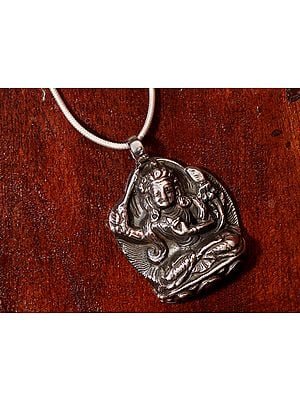 Bodhisattva Manjushri Pendant | Sterling Silver Pendants