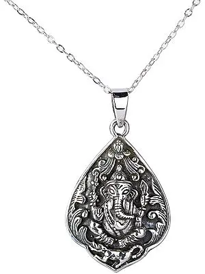 Deity Lord Ganesha Pendant with from Nepal