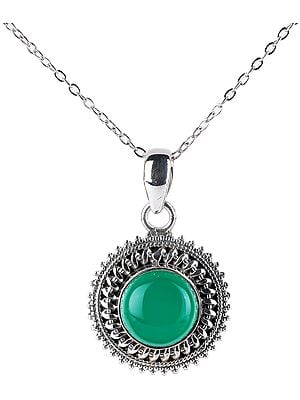 Rawa Work Turquoise Pendant | Turquoise Stone Jewelry