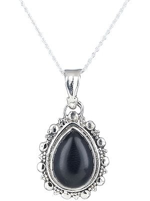 Tear Drop Gemstone Pendant | Sterling Silver Jewelry