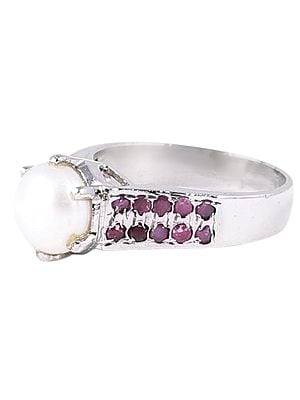 Precious Sterling Silver Gemstone Ring