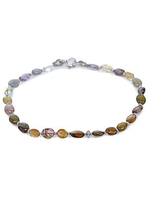 Multi-Stone Bracelet with Sterling Silver
