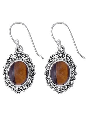 Designer Earrings with Gemstone | Sterling Silver Jewelry