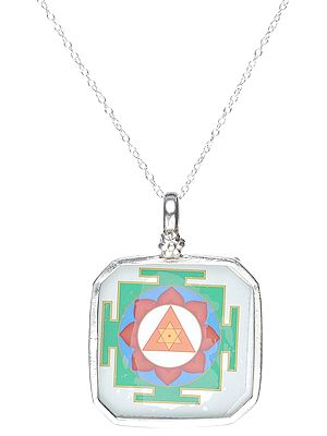 Yantra Pendant with Sterling Silver