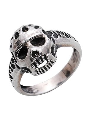 Sterling Silver Skull Ring | Sterling Silver Jewelry