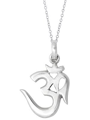 Om (AUM) Pendant made of Sterling Silver