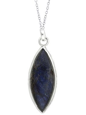 Sterling Silver Pendant with Labradorite Stone