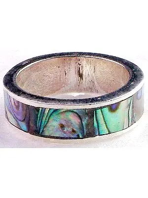 Abalone Shell Ring