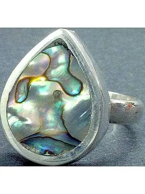 Abalone Shell Ring