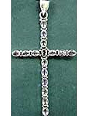 Amethyst Cross Pendant