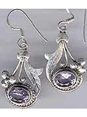 Amethyst Ear Rings
