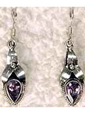 Amethyst Ear-Rings