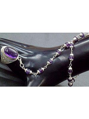 Amethyst Slave Bracelet