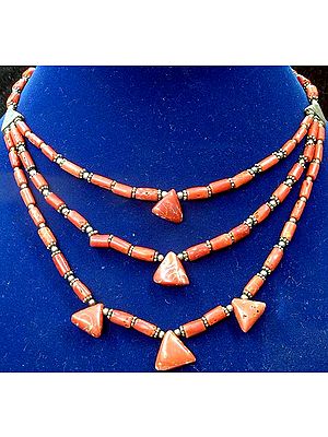 Antiquated Coral Necklace