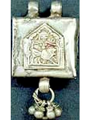 Antiquated Durga Amulet