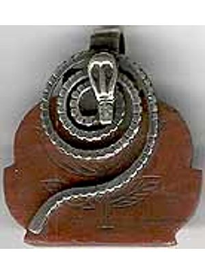 Antiquated Kundalini Snake Pendant