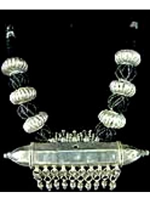 Antiquated Mughal Necklace with Black Cord