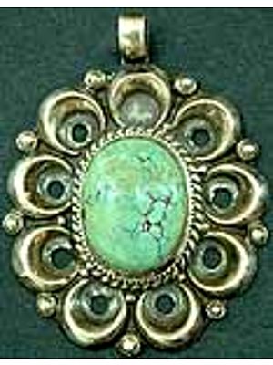 Antiquated Turquoise Pendant