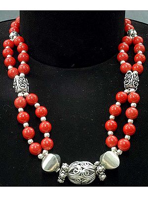 Blood Red Necklace