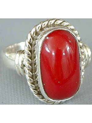 Blood Red Ring