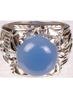 Blue Chalcedony Ring