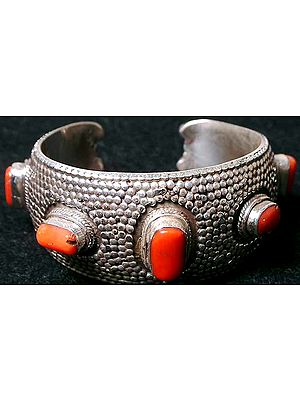 Coral Stud Bracelet