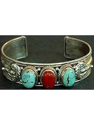 Coral Turquoise Bracelet