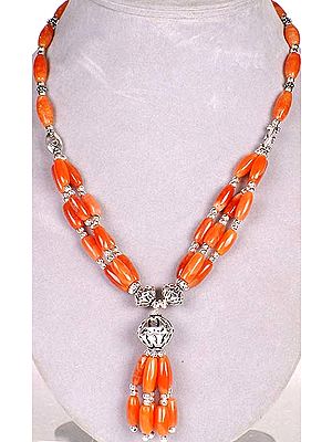 Dangling Sardonyx Necklace