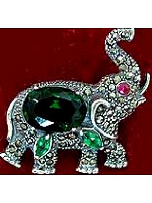 Elephant Brooch