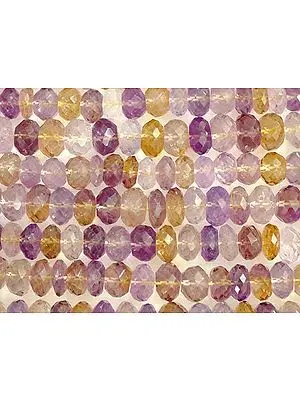 Faceted Ametrine Buttons