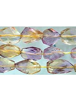 Faceted Ametrine Tumbles