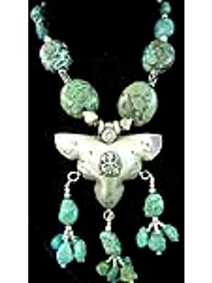 Ganesha Necklace of Turquoise