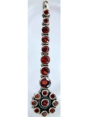 Garnet Clove Pendant