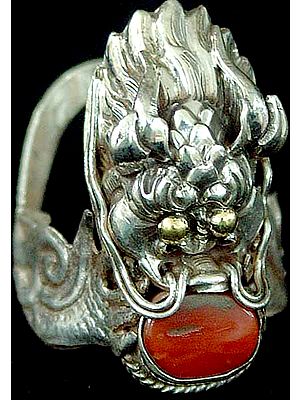 Garuda Coral Ring