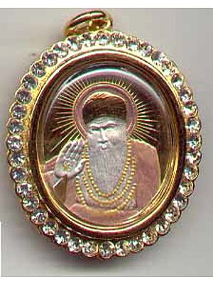 Guru Nanak-Guru Gobind Singh Double Sided Pendant